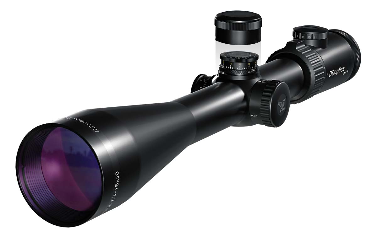 DDoptics 442511134 Zielfernrohr Nighteagle V6 2,5-15x50 Gen3 NFX MRAD A4N