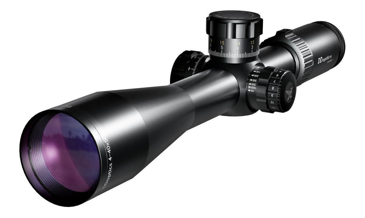 DDoptics 442511137 Zielfernrohr DDMP V10 4-40x50 Long Range MRAD tac A