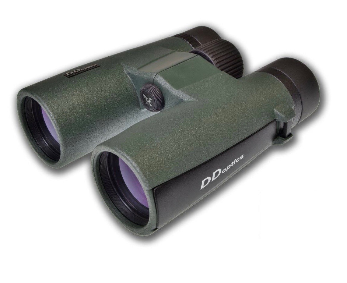 DDoptics 440120034 Fernglas Kolibri 10x33 Gen3 grün mit Tasche und Trageriemen